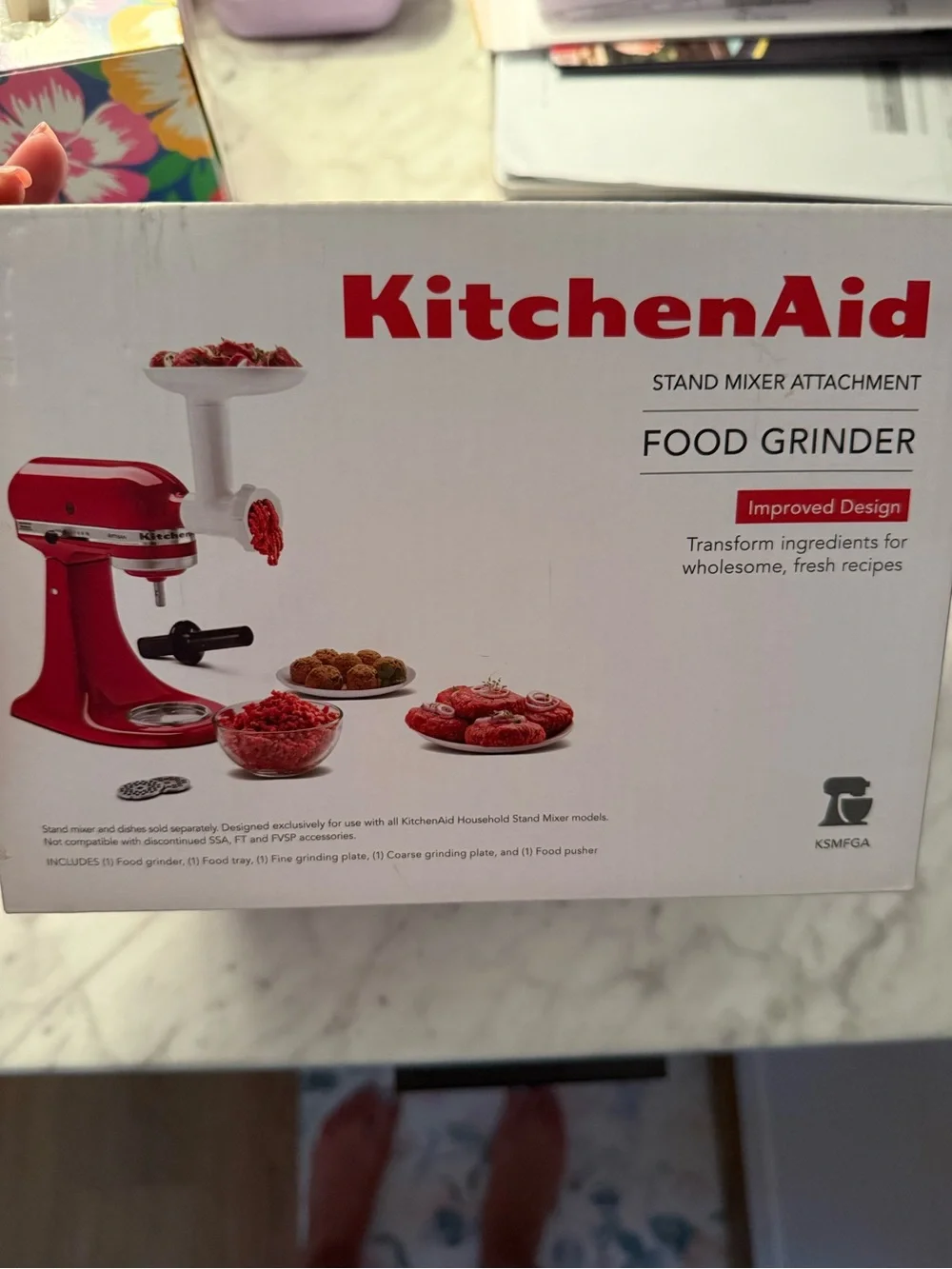 KitchenAid® Food Grinder Attachment - KSMFGA